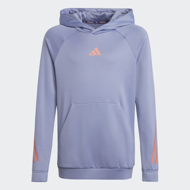 Train Icons Aeroready Moletom Com As Três Listras Adidas Prata Violeta