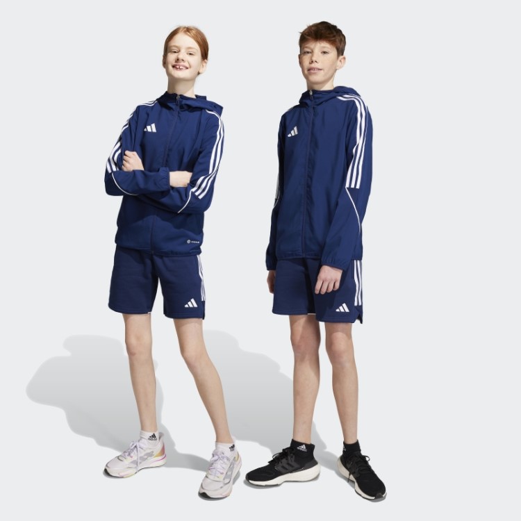 Shorts De Moletom Azul Marinho Adidas Tiro 23 League