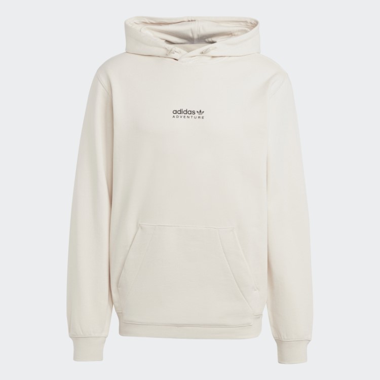 Moletom Com Capuz Branco Adidas Adventure