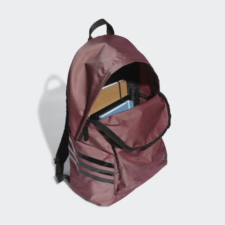 Adidas Classics Future Icons 3 Listras Glam Mochila Vermelha
