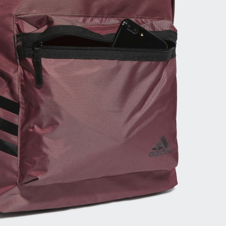 Adidas Classics Future Icons 3 Listras Glam Mochila Vermelha