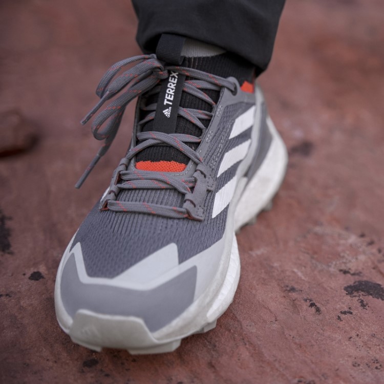 Sapato De Caminhada Terrex Free Hiker 2 Cinza Adidas