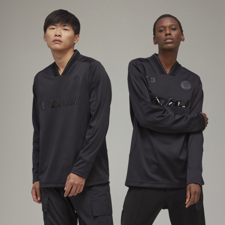 Camiseta Manga Longa De Futebol Adidas Y-3