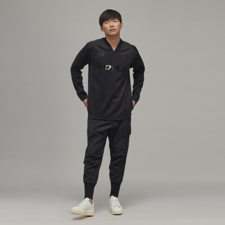Camiseta Manga Longa De Futebol Adidas Y-3