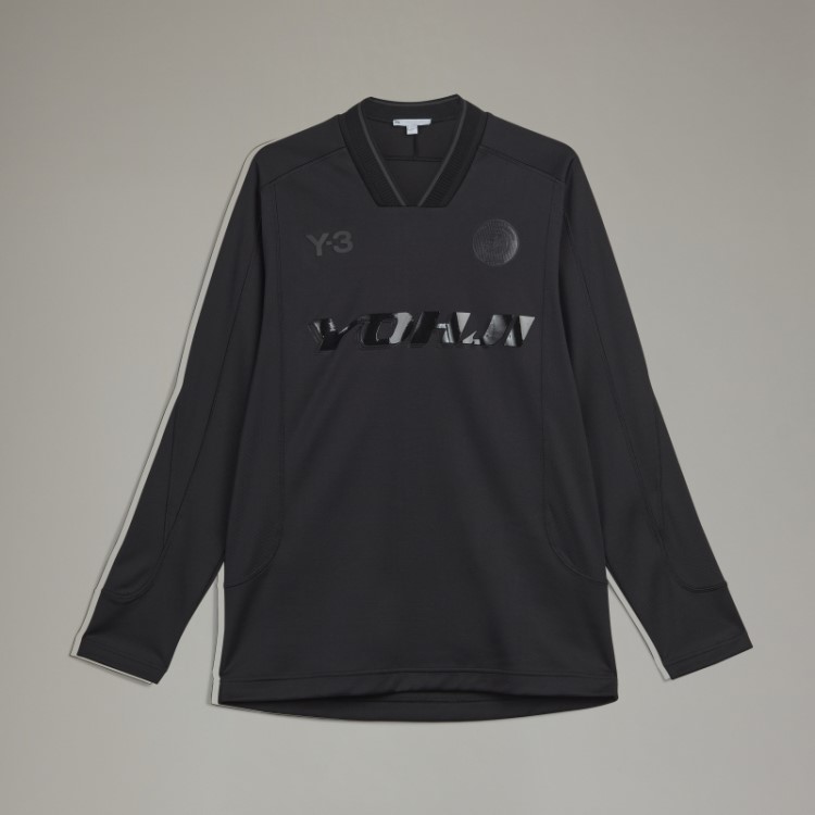 Camiseta Manga Longa De Futebol Adidas Y-3