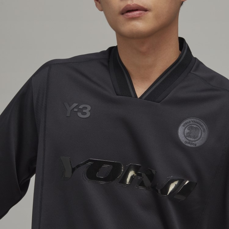 Camiseta Manga Longa De Futebol Adidas Y-3