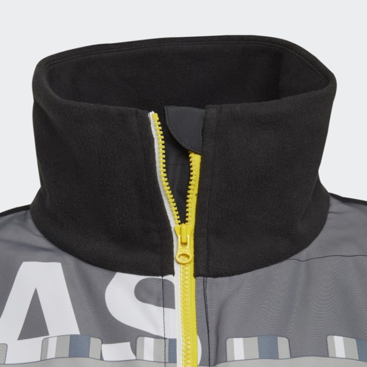 Jaqueta De Lã Polar De Inverno Adidas X Classic Lego Preta Quente