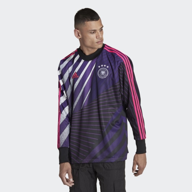 Camisa Preta Adidas Alemanha ícone