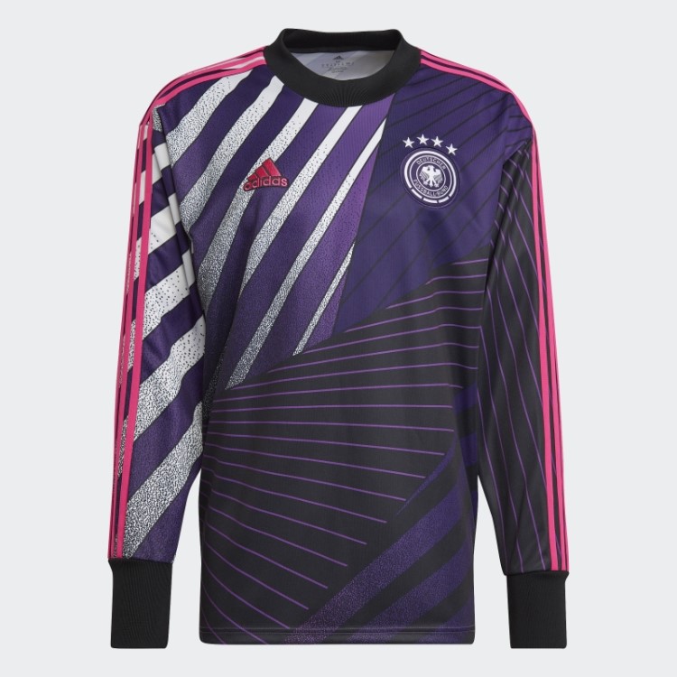 Camisa Preta Adidas Alemanha ícone