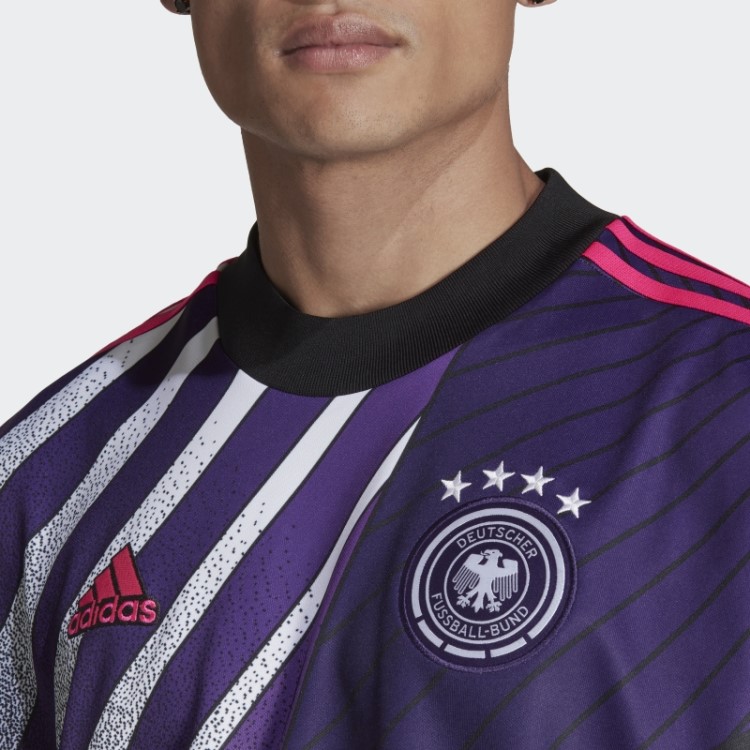 Camisa Preta Adidas Alemanha ícone
