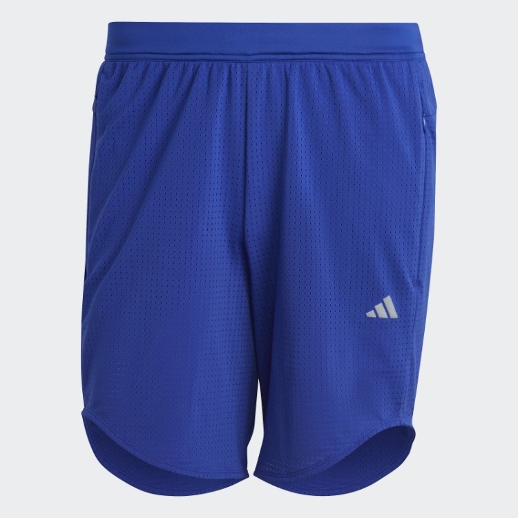 Shorts De Treino De Malha Hiit Azul Adidas