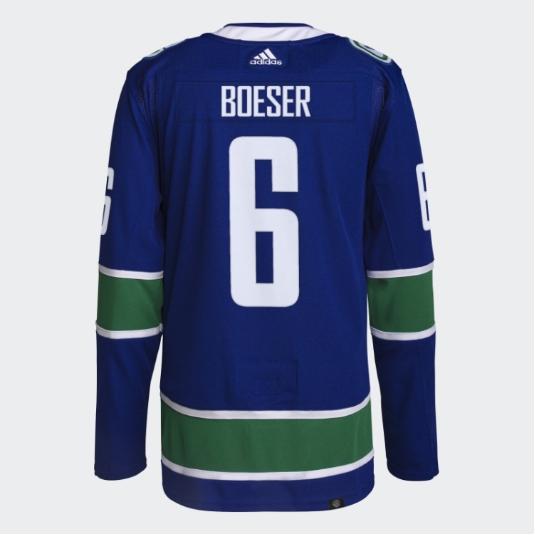 Adidas Canucks Boeser Home Autêntico Jersey Royal