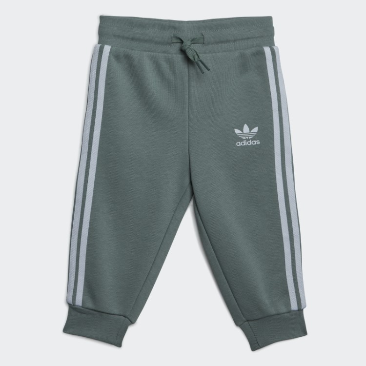 Conjunto De Tripulação Animal Print Areia Adidas