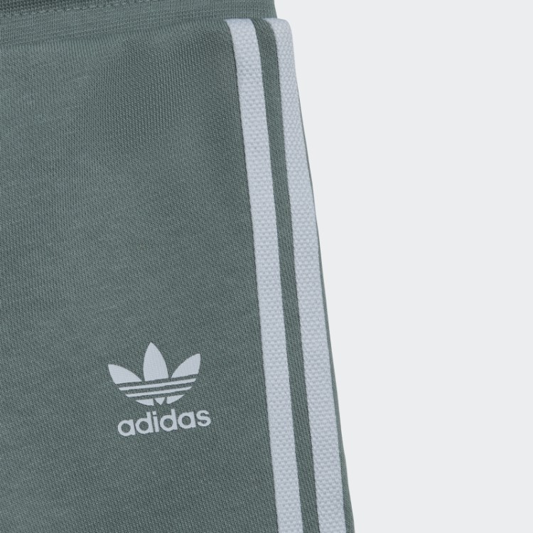 Conjunto De Tripulação Animal Print Areia Adidas