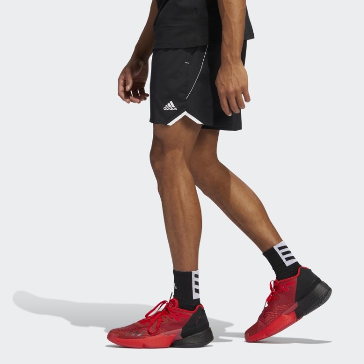 Bermuda Preta Donovan Mitchell Adidas