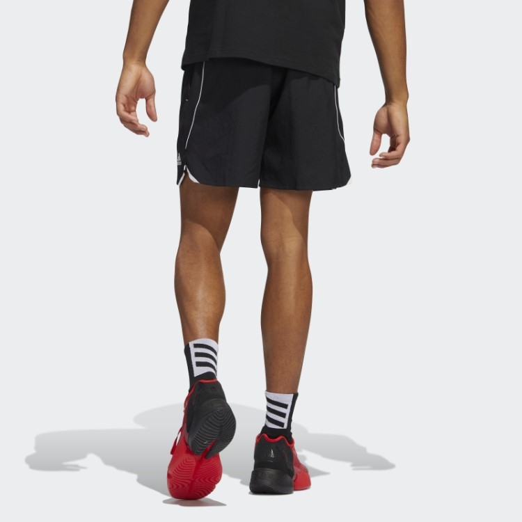Bermuda Preta Donovan Mitchell Adidas
