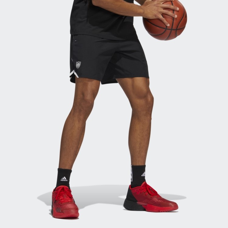 Bermuda Preta Donovan Mitchell Adidas