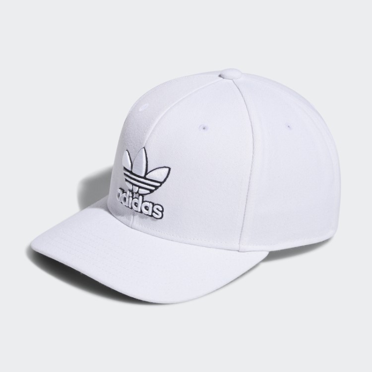 Chapéu Pré-curvo Moderno Adidas Branco