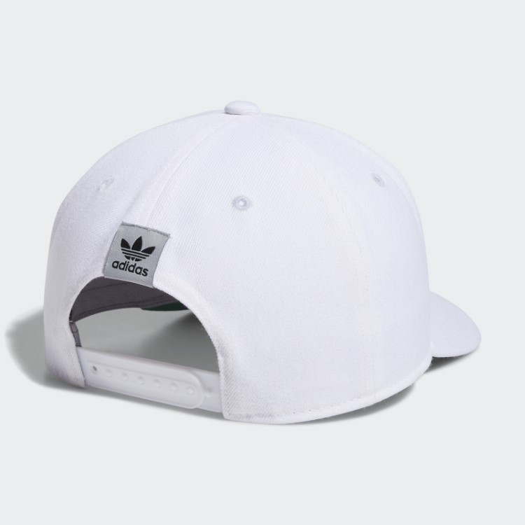 Chapéu Pré-curvo Moderno Adidas Branco