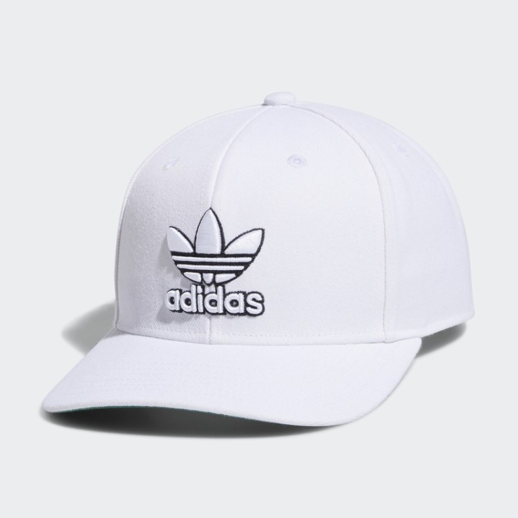 Chapéu Pré-curvo Moderno Adidas Branco
