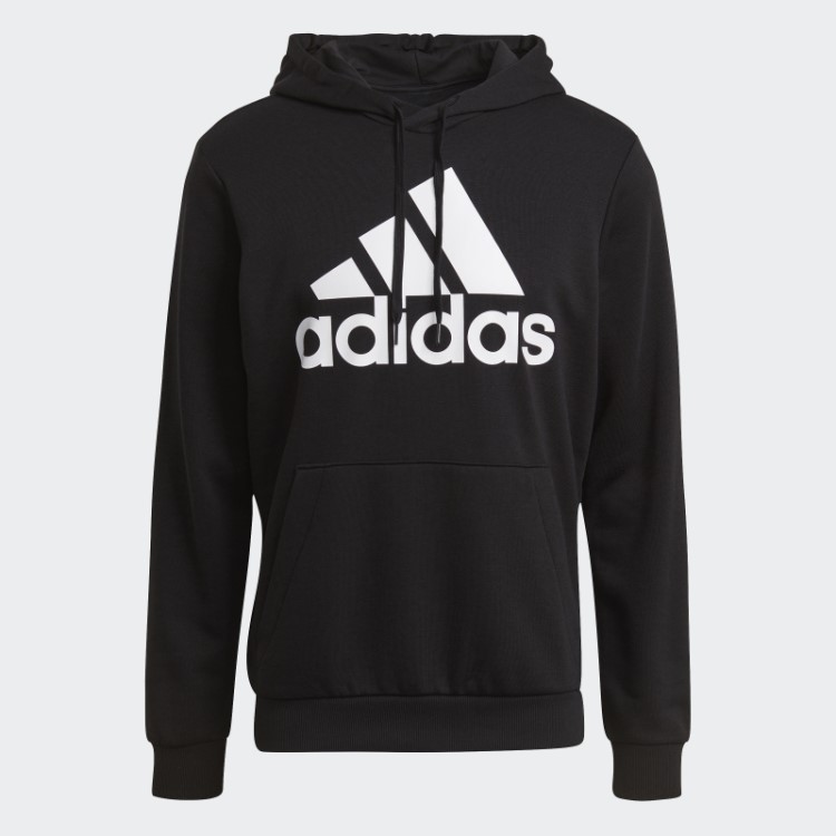 Adidas Essentials French Terry Big Logo Hoodie Branco