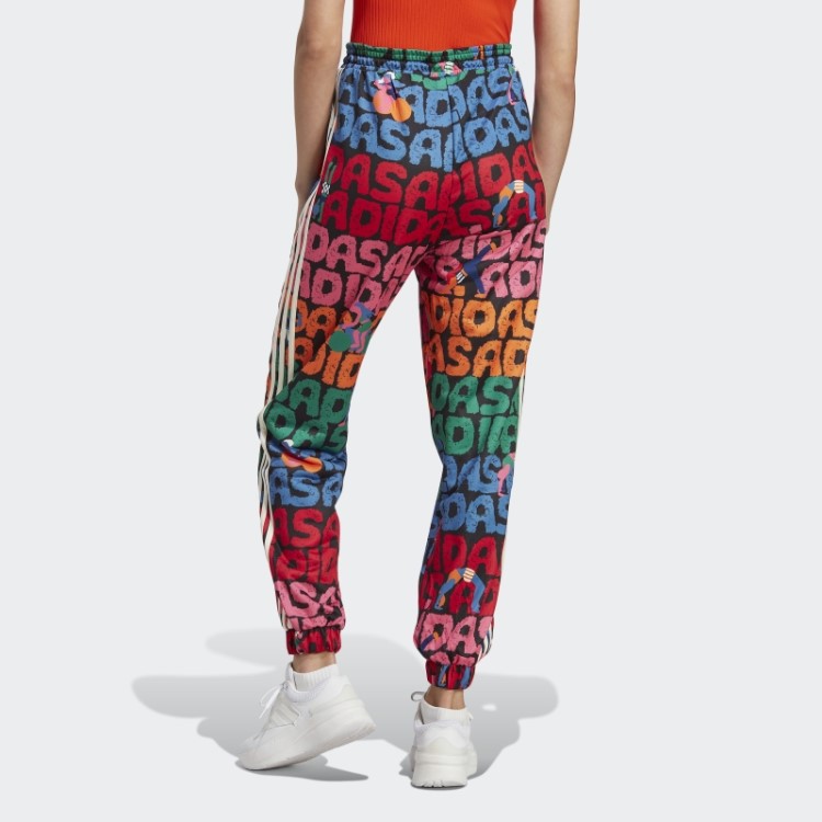 Calça Preta Adidas X Farm Rio