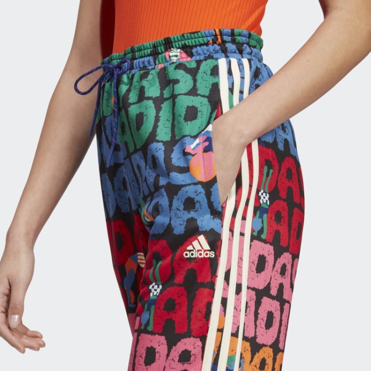 Calça Preta Adidas X Farm Rio