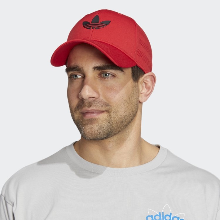Boné Vermelho Adidas Beacon