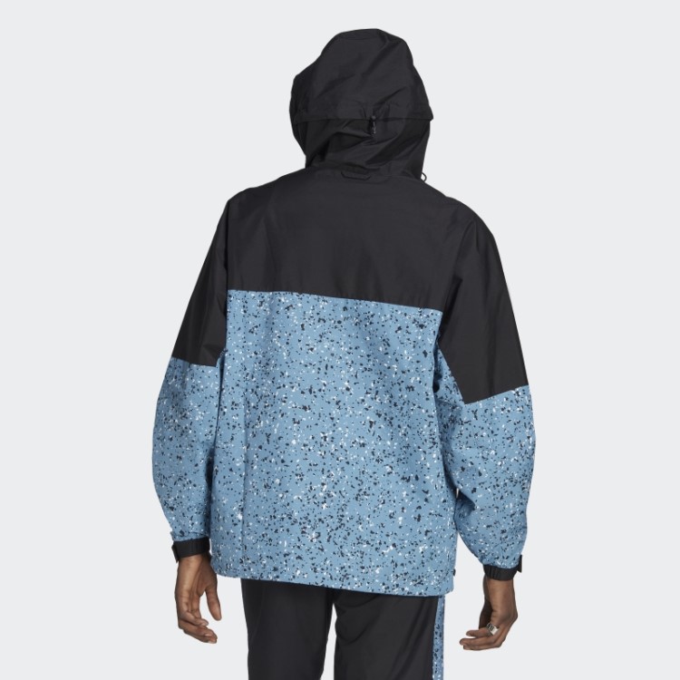 Jaqueta Multicolorida Adidas Adventure Inverno Allover Com Estampa Gore-tex Fashion