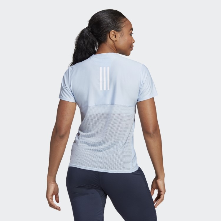 Camiseta De Corrida Boston Marathon 2023 Blue Dawn Adidas