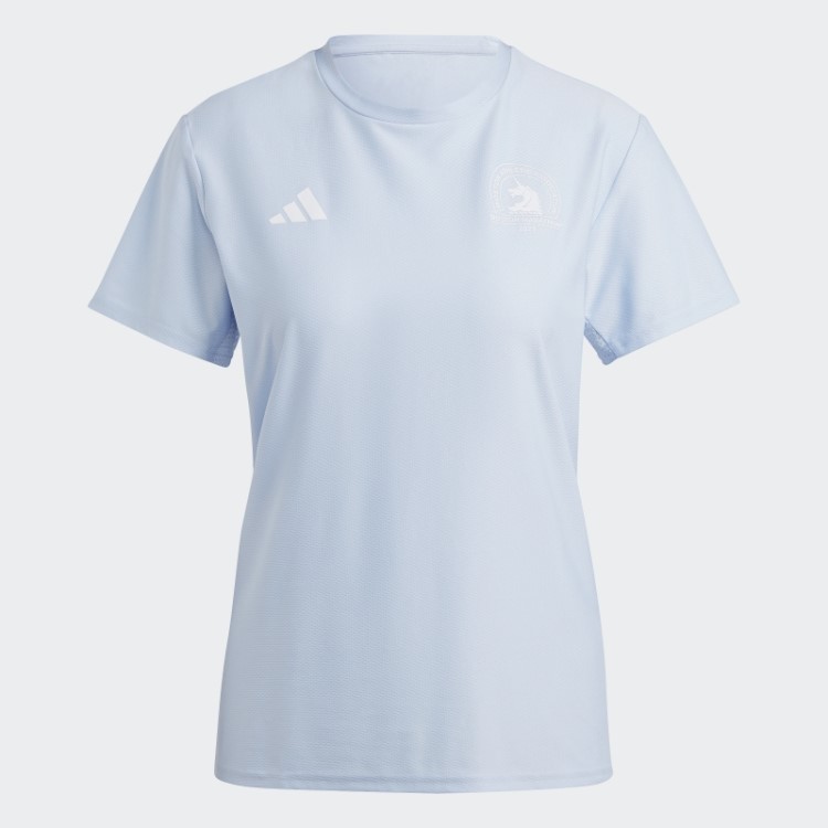 Camiseta De Corrida Boston Marathon 2023 Blue Dawn Adidas