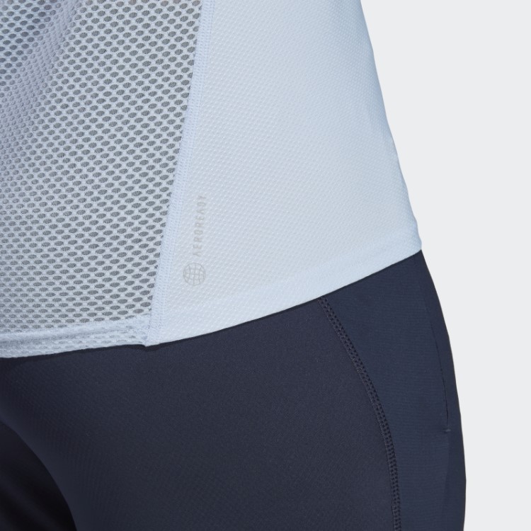 Camiseta De Corrida Boston Marathon 2023 Blue Dawn Adidas