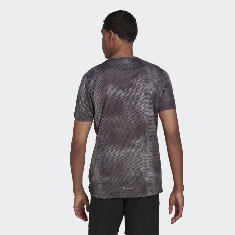 Camiseta Adidas Grey Own The Run Colorblock