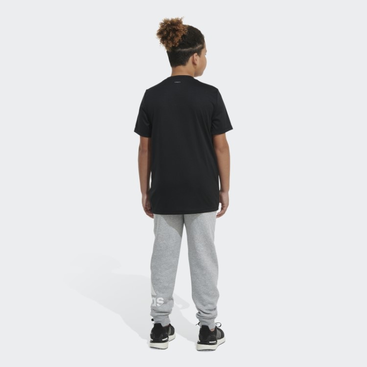 Adidas Ess Flc Htr Bos Jogger Cinza Médio