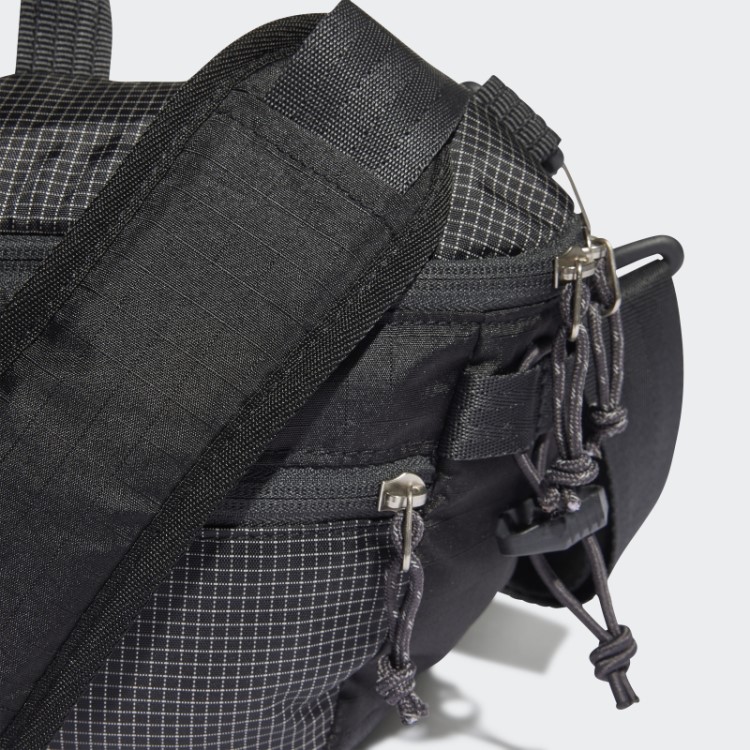 Bolsa De Cintura Preta Adidas Adventure Grande Quente