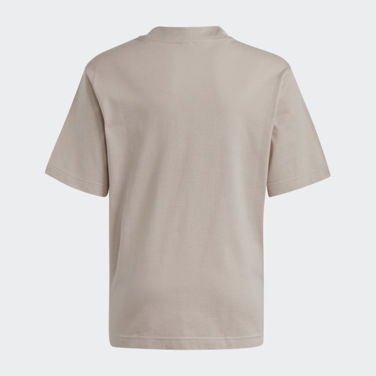 Future Icons Camiseta Piqué Logo Taupe Adidas