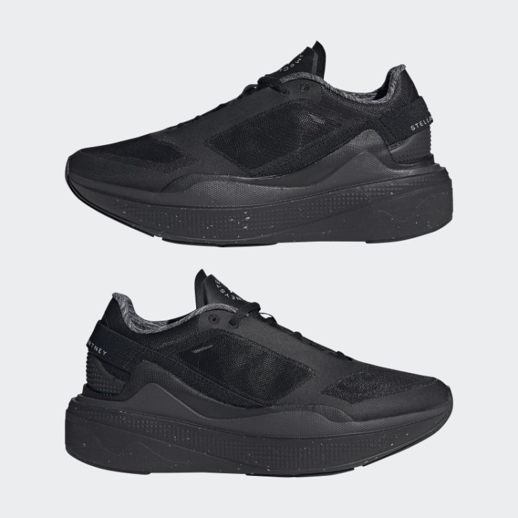 Sapatos Pretos Adidas By Stella Mccartney Earthlight Malha Quente