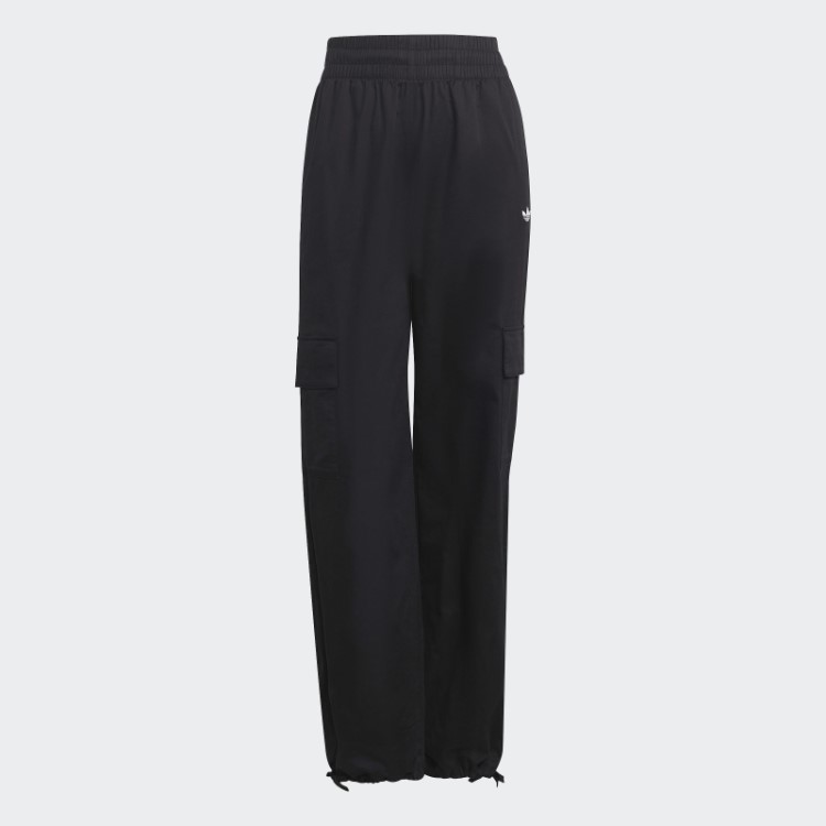 Calça Cargo Larga Preta Adidas
