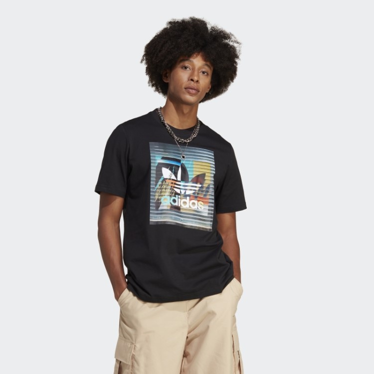 Adidas Graphics Off The Grid Tee Black