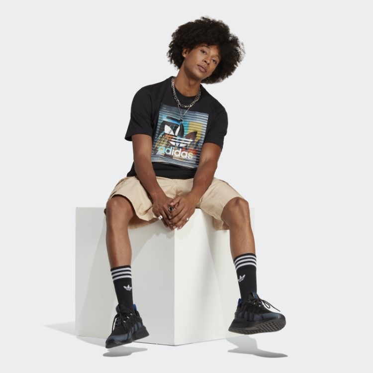 Adidas Graphics Off The Grid Tee Black