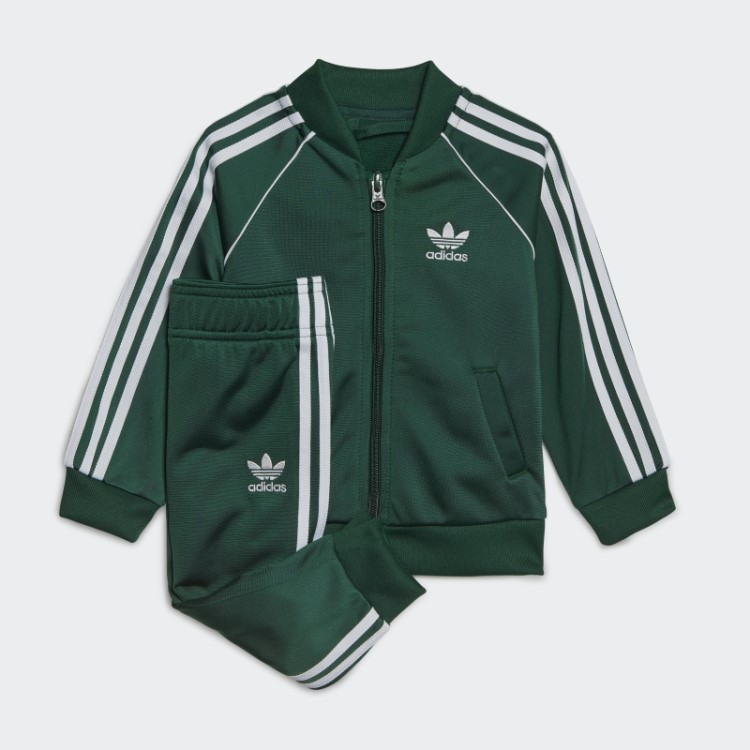 Adidas Adicolor Fato De Treino Verde Escuro Sst