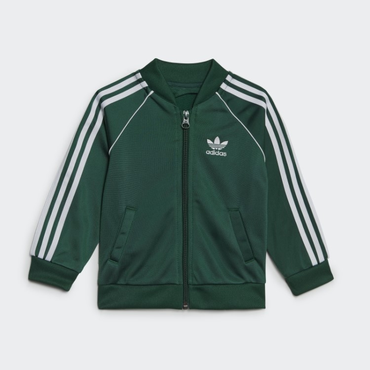 Agasalho Adidas Adicolor Sst Verde Escuro