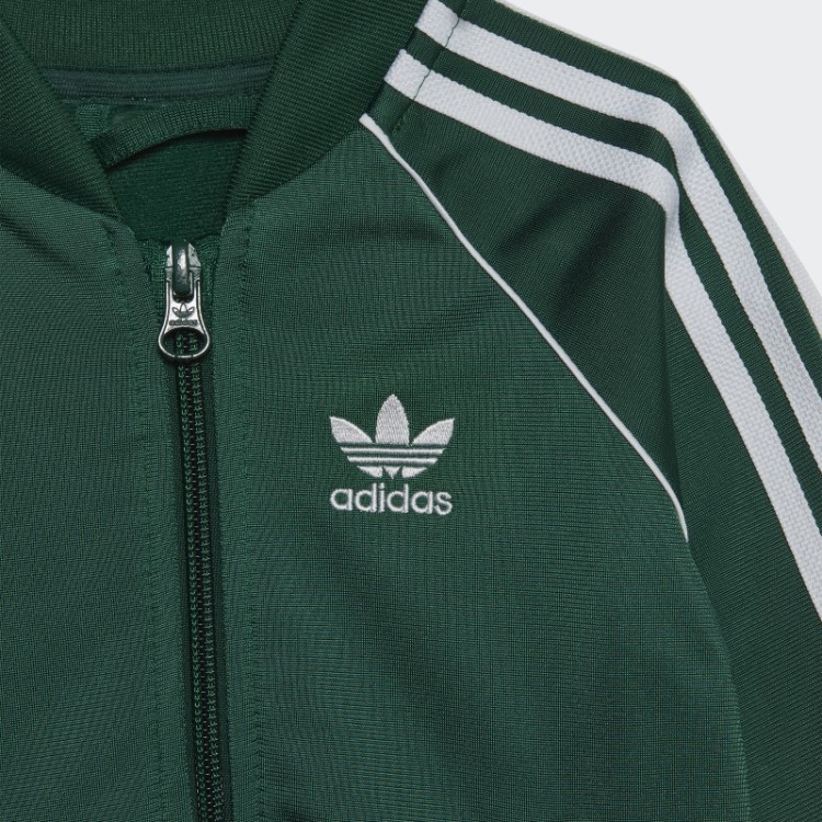 Agasalho Adidas Adicolor Sst Verde Escuro
