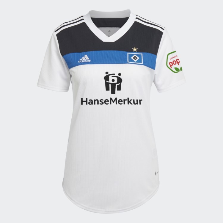 Hamburger Sv 22/23 Home Jersey Branco Adidas