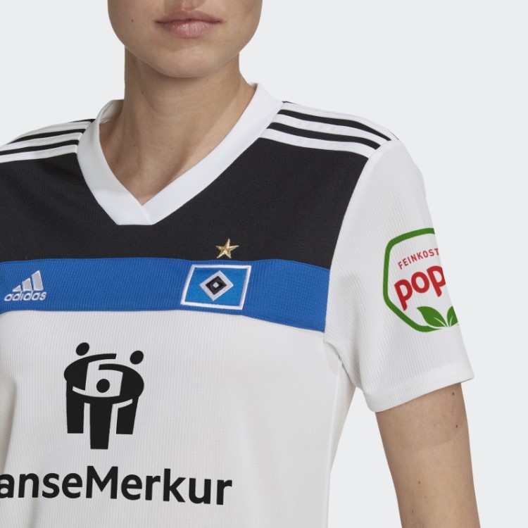 Hamburger Sv 22/23 Home Jersey Branco Adidas