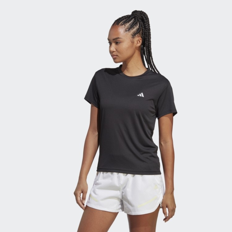 Camiseta Preta Run It Adidas