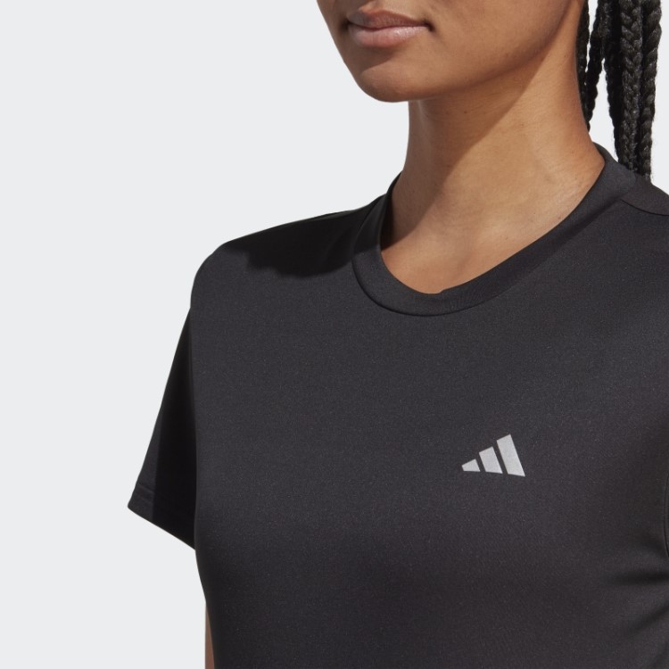 Camiseta Preta Run It Adidas