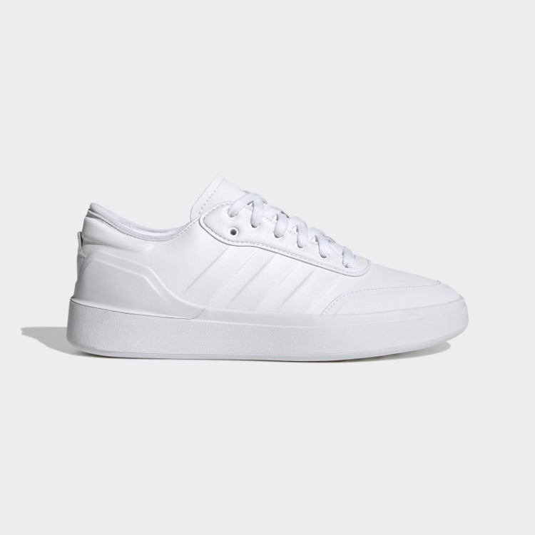 Tênis Adidas Court Revival Branco Cloudfoam Estilo De Vida Moderno Confortável