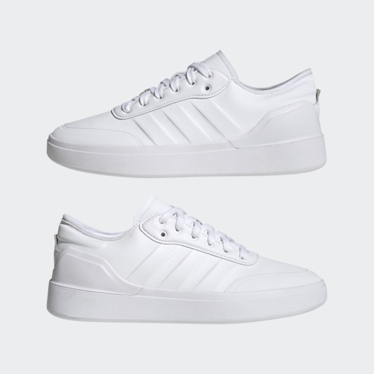 Tênis Adidas Court Revival Branco Cloudfoam Estilo De Vida Moderno Confortável