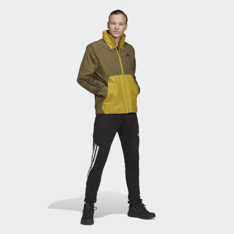 Jaqueta Bsc 3 Listras Rain.rdy Adidas Green Oxide